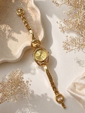 Women's Gold-Tone Bracelet Watch